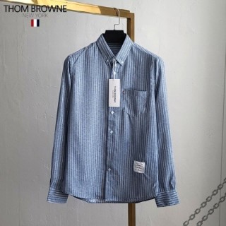 TB 린넨 마린 스트라이프 셔츠