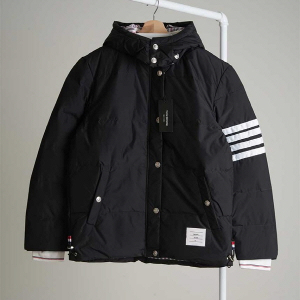 [ T ] 클래식 4바 후드 탈부착 자켓