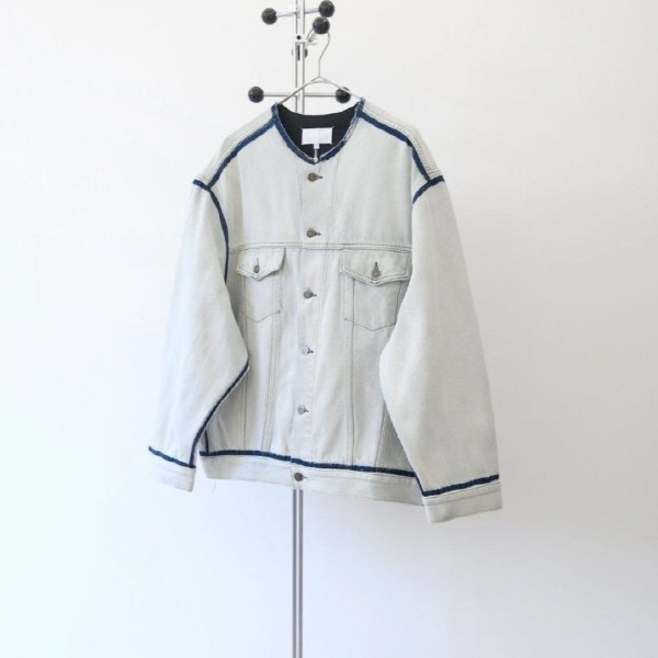 메* 25 카라리스 데님 자켓 - 수입 (남여공용)