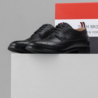 톰* 수입프리미엄급 페블그레인 클래식 윙팁 슈즈 (남성)