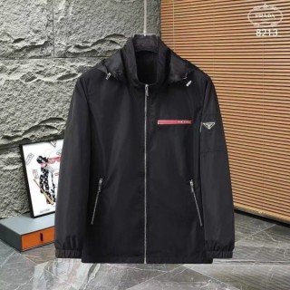 프* 삼각로고 나일론 바람막이