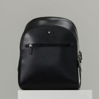 몽* 수입고급 Men's Sartorial Small Leather Backpack