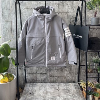 톰* 폴리아미드 후드 패딩