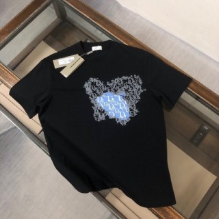 디* 가슴 나염로고 티셔츠 (남여공용)