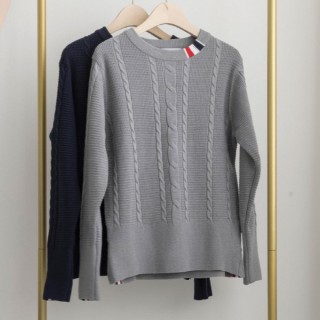 톰* Gray Crewneck Sweater NO025 (남여공용)