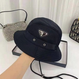 프** 메시패널 삼각로고 버킷햇 (남녀공용)