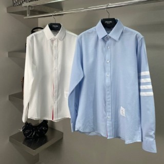 TB 린넨 사선 셔츠
