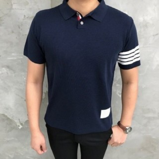 TB 투버튼 카라넥 티셔츠