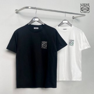 LOE 애너그램 투톤로고 라운드 반팔