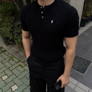 PL 헨리넥 머슬 반팔니트