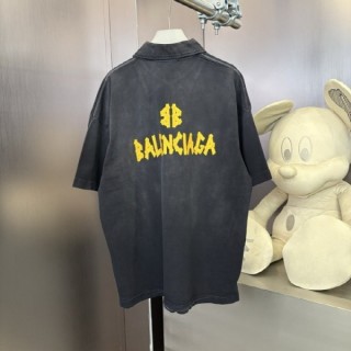 발* 옐로우로고 빈티지 워싱 카라티 (남여공용)