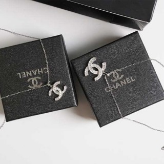 샤* CC은장 크리스탈 네크리스