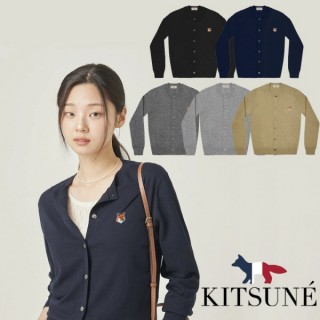 메* 폭스헤드 와펜 라운드 가디건 (여성용)(5color)