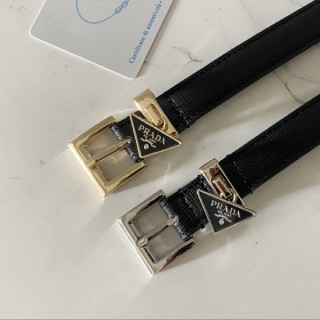 프* 사피아노 벨트 Saffiano Belt Black