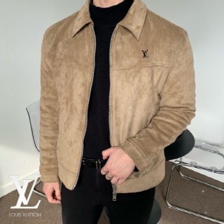 LV 스웨이드 자켓