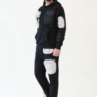 [ N ] 트래비스스캇 NRG AG 유틸리티 후드 & 스웻 팬츠 셋