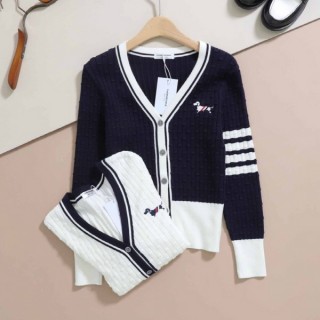 [ T ] 강아지 4-바 브이 니트 가디건 (여성)