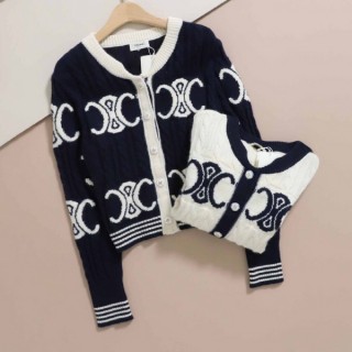 [ C ] 리브드 울 크루넥 니트 가디 (여성)