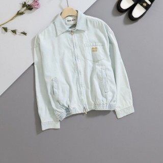 [ m ] 수입 여성 데님 블루종 자켓 (여성)