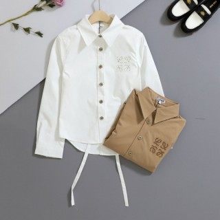 [ L ] 수입 애너그램 로고 코튼 트라페즈 셔츠 (여성)