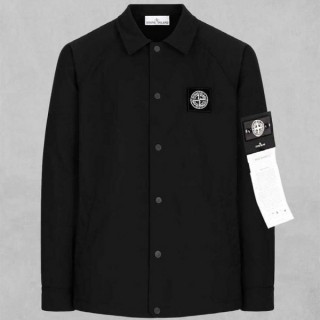 블랙 와펜 패치 클래식 코치 자켓