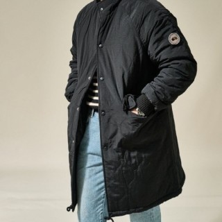 캐* 퀄팅 누빔 롱패딩