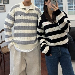 PL 플로우 펀칭카라니트(남녀공용)