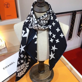 [ C ] 내츄럴 패턴 블랙 방도 스카프