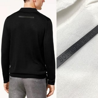 보* 레더패치 오픈카라니트