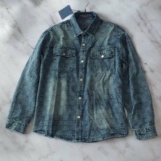 루* 다미에 데님 자켓