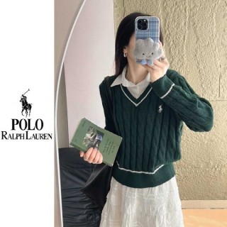 [P] 카라셔츠 배색니트 (여성)