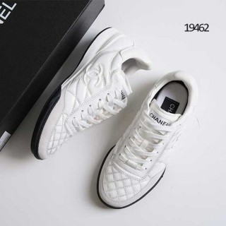 [ C ] 다이아몬드 퀼팅 CC로고 스니커즈 (여성)