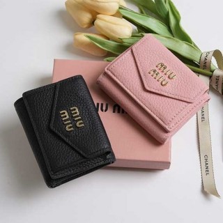 [ M ] 금장로고 레더 카드 반지갑