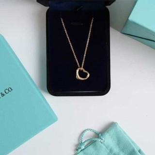 [ T ] 오픈 하트 펜던트 네크리스 목걸이