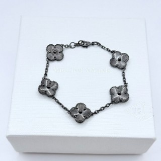 반* Vintage Alhambra 블랙 팔찌