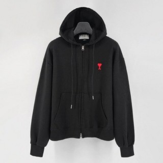 AM 스몰레드하트 후드집업