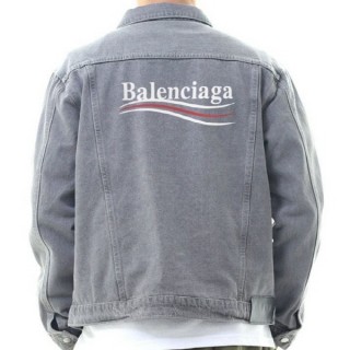 BLC 백웨이브 로고 데님 자켓