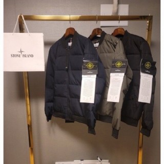 패치 다운 항공 패딩 3컬러