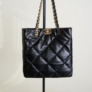 [ C ] 램스킨 19 쇼퍼백