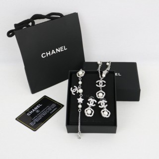 샤* 목걸이 팔찌 주얼리 3종 세트 C002