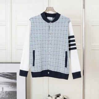 톰* 메탈버튼 체크배색 자켓