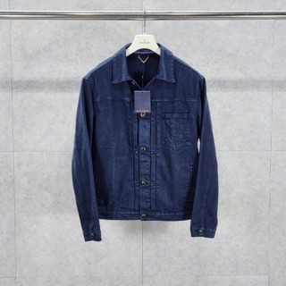 루* 가먼트 다이드 데님 트러커 재킷