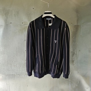 프* 스트라이프 가디건