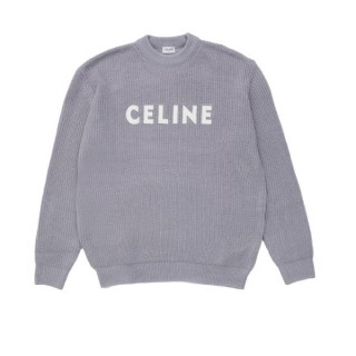 셀* 리브드 오버사이즈 스웨터(그레이) (남여공용)