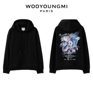 우* 25 플라워 다잉 후드(블랙) (남여공용)