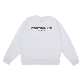 우* 그레이코튼 백로고 맨투맨(백매란지) (남여공용)