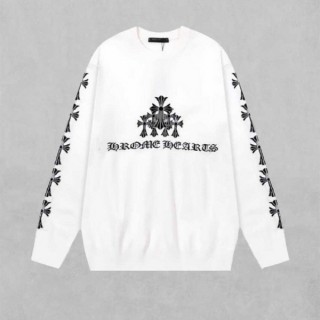 [ C ] 트리플 크로스 자카드 니트 풀오버