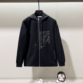 프* 나일론 포켓 후드 집업 자켓