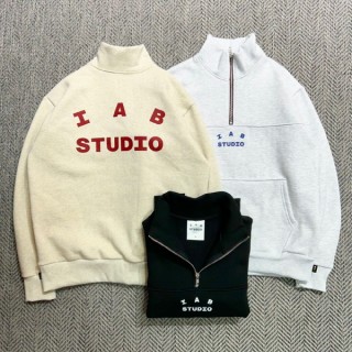 아* 로고 기모 하프 집업 (남여공용)