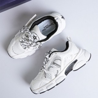 [ D ] 크로노 매쉬 라미네이티드 레더 스니커즈 (여성)